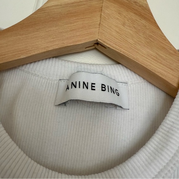 Anine Bing Eva Tank in White - Picture 5 of 5